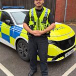 Officer praised after baby choking incident